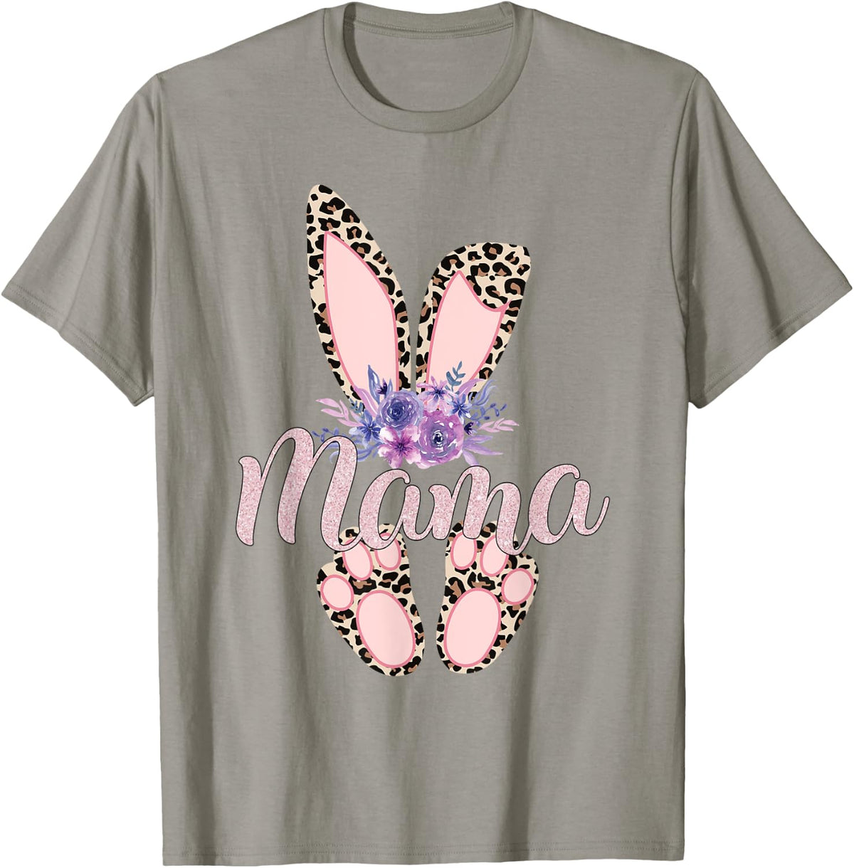 Mama Easter Bunny Cheetah Leopard Print Mother s Day Gift Apparel High Search Demand Hot Right Now