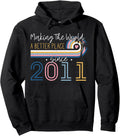 12 Year Old Girl Making The World Better Place Since 2011 Pullover Hoodie Hoodie | Top Conversion Title | High CTR Boost