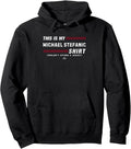 This Is My Shirt for Michael Stefanic Los Angeles Baseball Pullover Hoodie Hoodie | Perfect Gift Idea