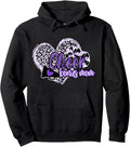 Cheer Bonus Mom Shirt Megaphone Purple Leopard Cheetah Print Pullover Hoodie Hoodie Streetwear Style US Top Pick