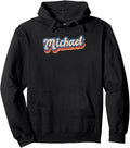 Michael Personalized Name Shirt Custom Lettering 70's Pullover Hoodie Hoodie | Trending 2025