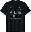 Block Print Pickleball College Place, WA Apparel | Top Conversion Title | Customer Favorite