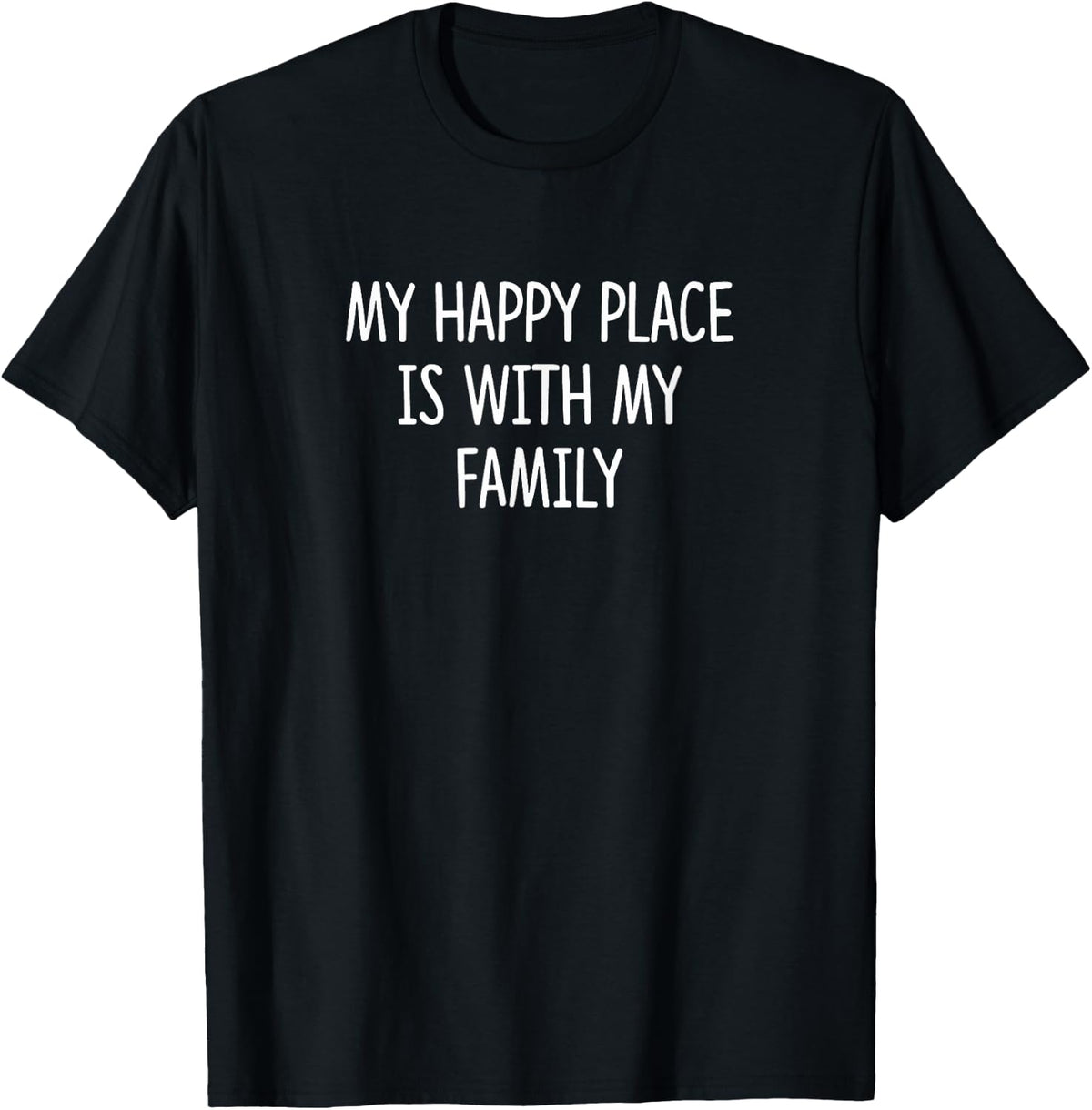 My Happy Place Is With My Family - Apparel | Bestseller Style | Aesthetic Casual Look