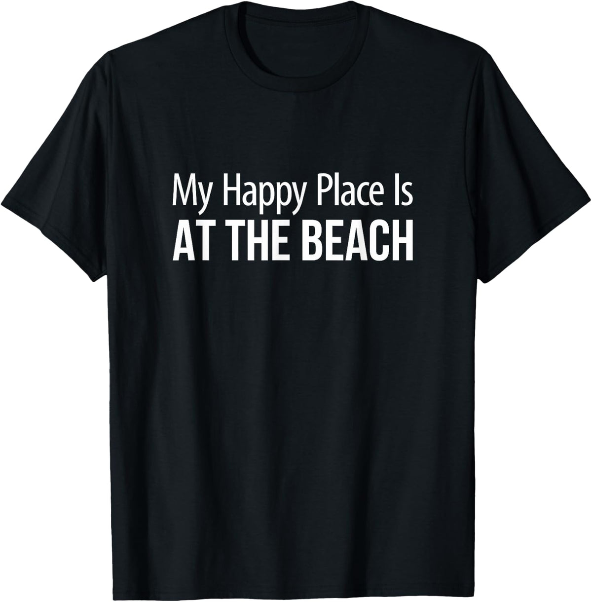 My Happy Place Is At The Beach - Men Women Kids Apparel | Google Shopping Optimized | Customer Favorite