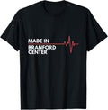 Made In Branford Center Connecticut Place Of Birth Hometown Apparel | Bestseller Style | Perfect Gift Choice