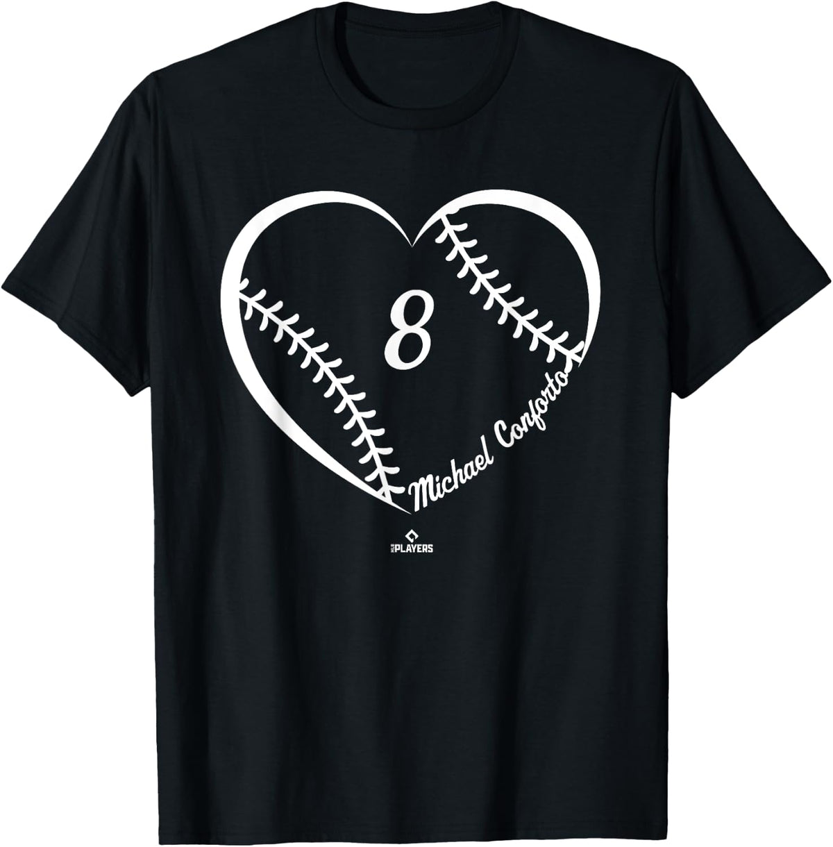 Baseball Heart Number Michael Conforto MLBPA Apparel | US Best Seller