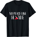 No Place Like Home -Trinidad and Tobago Trini Patriotic Tee Apparel | Bestseller Style | Daily Wear Essential