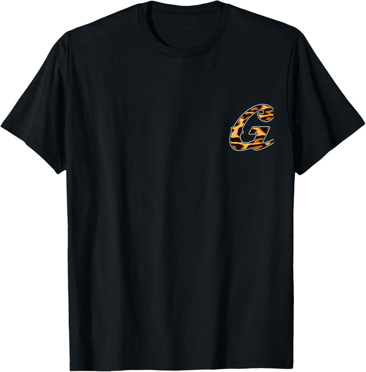 Womens Leopard Cheetah Print Monogram Initial LETTER G Apparel High Search Demand Hot Right Now