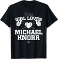 This Girl Loves Michael Knorr Prospect Baseball Fan Gear Apparel | Viral Streetwear Style