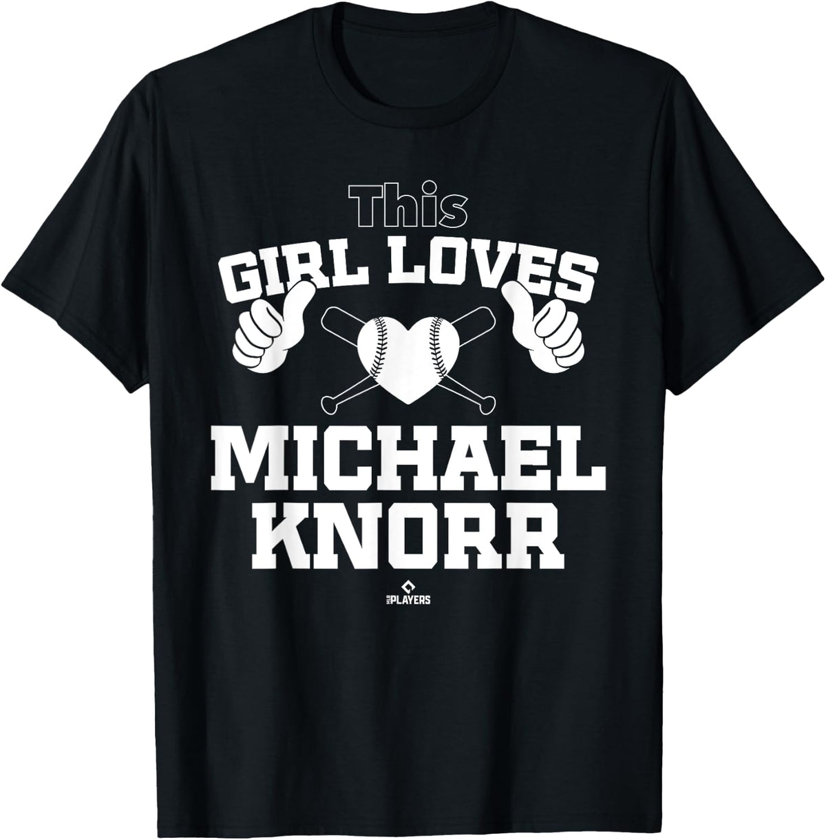 This Girl Loves Michael Knorr Prospect Baseball Fan Gear Apparel | Viral Streetwear Style