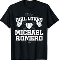 This Girl Loves Michael Romero Prospect Baseball Fan Gear Apparel | Everyday Casual Wear