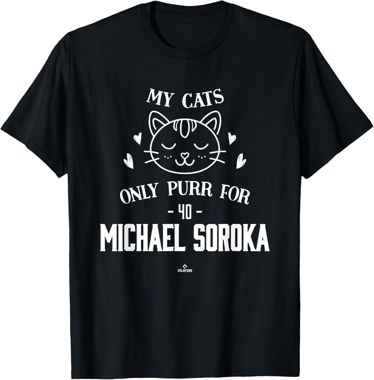 Cat Lovers for Michael Soroka Chicago Baseball MLBPA Apparel | US Best Seller