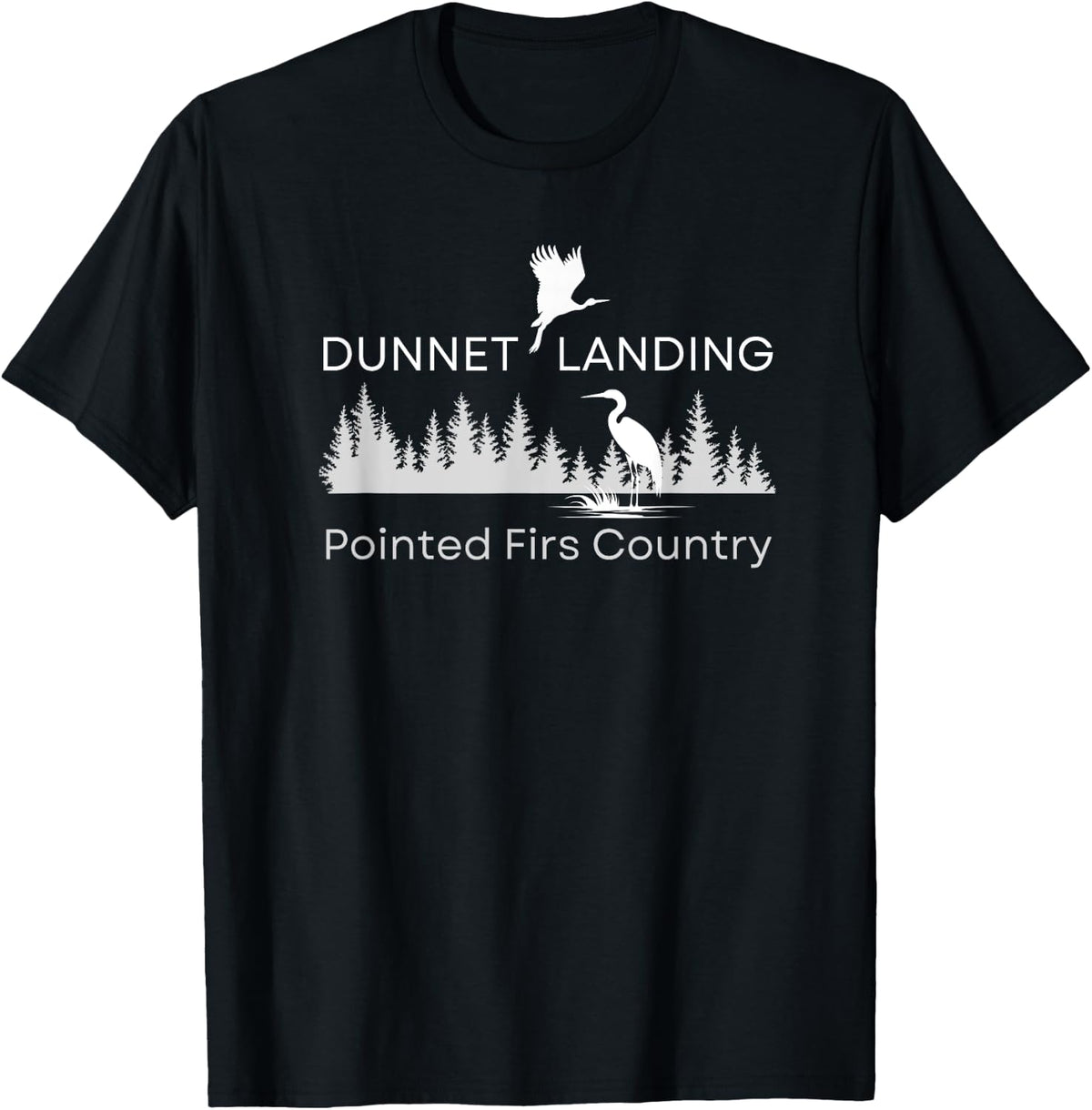 Dunnet Landing Maine Pointed Firs Country Fictional Places Apparel | Trending 2025 | Daily Wear Essential