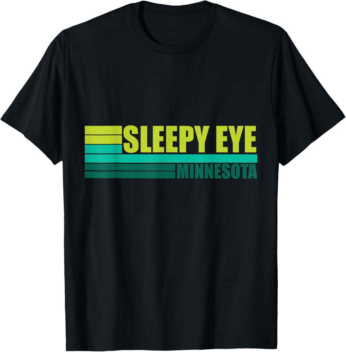 Green Vintage Sleepy Eye City Fun Real Place in Minnesota MN Apparel | US Viral Pick | Aesthetic Casual Look