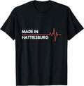 Made In Hattiesburg Mississippi Place Of Birth Hometown Apparel | High Search Volume | Daily Wear Essential