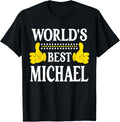 Michael Surname Team Family Last Name World's Best Michael Apparel | US Best Seller