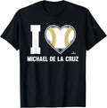 I Heart Michael De La Cruz Prospect Baseball Fan Gear Apparel | Trending 2025