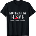 No Place Like Home -Trinidad and Tobago Trini Patriotic Tee Women Kids Men Apparel | High Search Volume | Top Rated Comfort