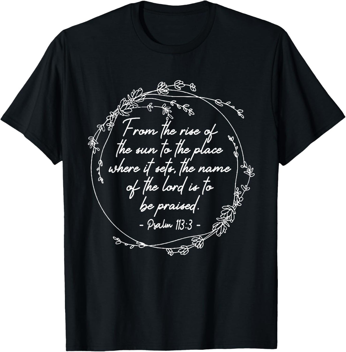 From The Rise Of The Sun To The Place Where.. To Be Praised Apparel | Trending 2025 | Top Rated Comfort