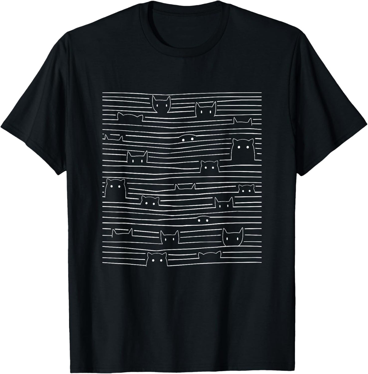 Cat Line Cat Lines Hiding Place Cat Lovers Apparel | Google Shopping Optimized | Customer Favorite