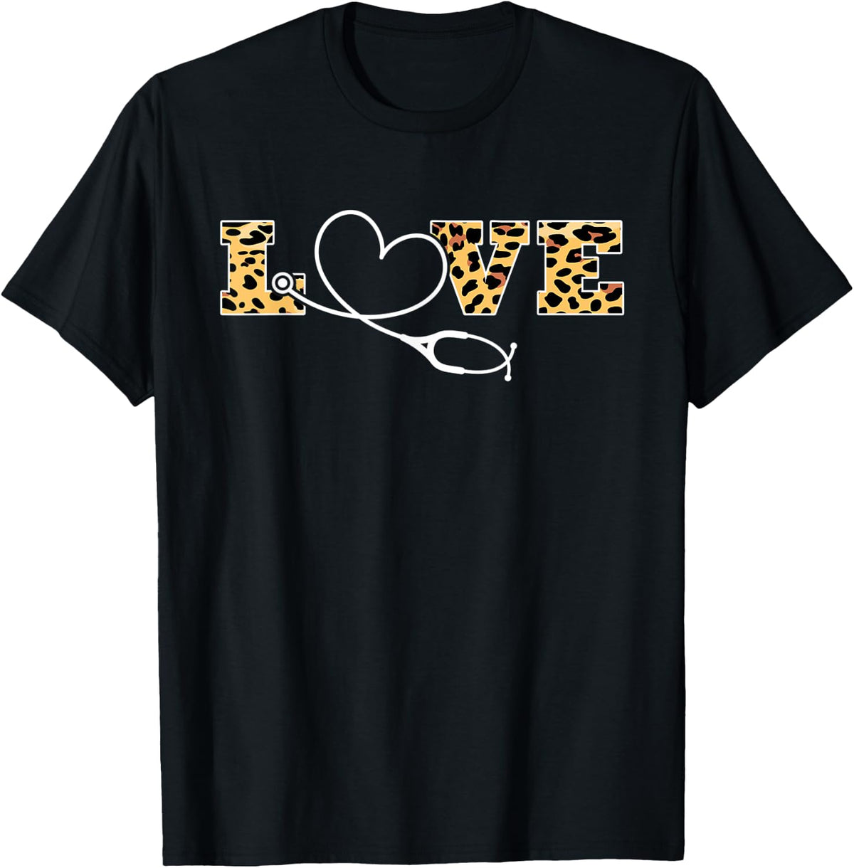 Love Nurse Life Cheetah Heart Leopard Apparel Viral TikTok Find Fan Favorite