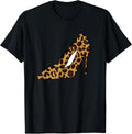 Funny Leopard Animal Print High Heels Gift Women Stiletto Apparel Premium Print Gift Ready