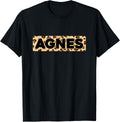 Funny Agnes Leopard Print Personalized Name Agnes Apparel High Search Demand Everyday Wear