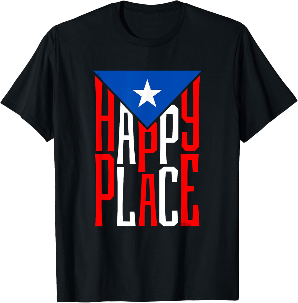 Puerto Rican Pride Boricua Puerto Rico Flag Happy Place Apparel | US Viral Pick | Aesthetic Casual Look