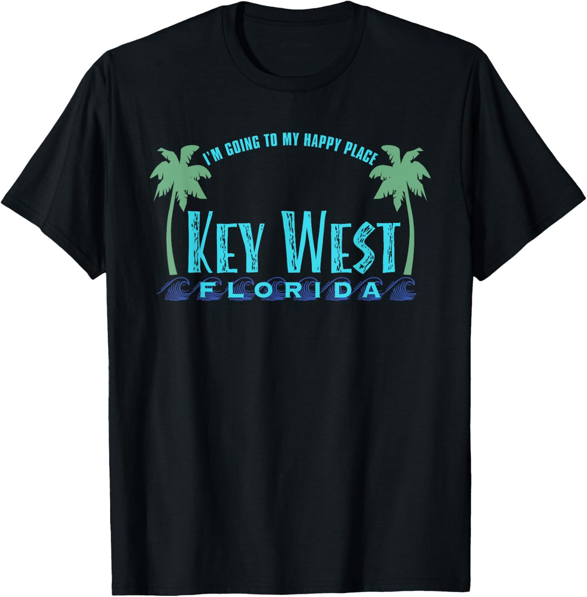 Key West Florida , My Happy Place! Apparel | Google Shopping Optimized | Customer Favorite