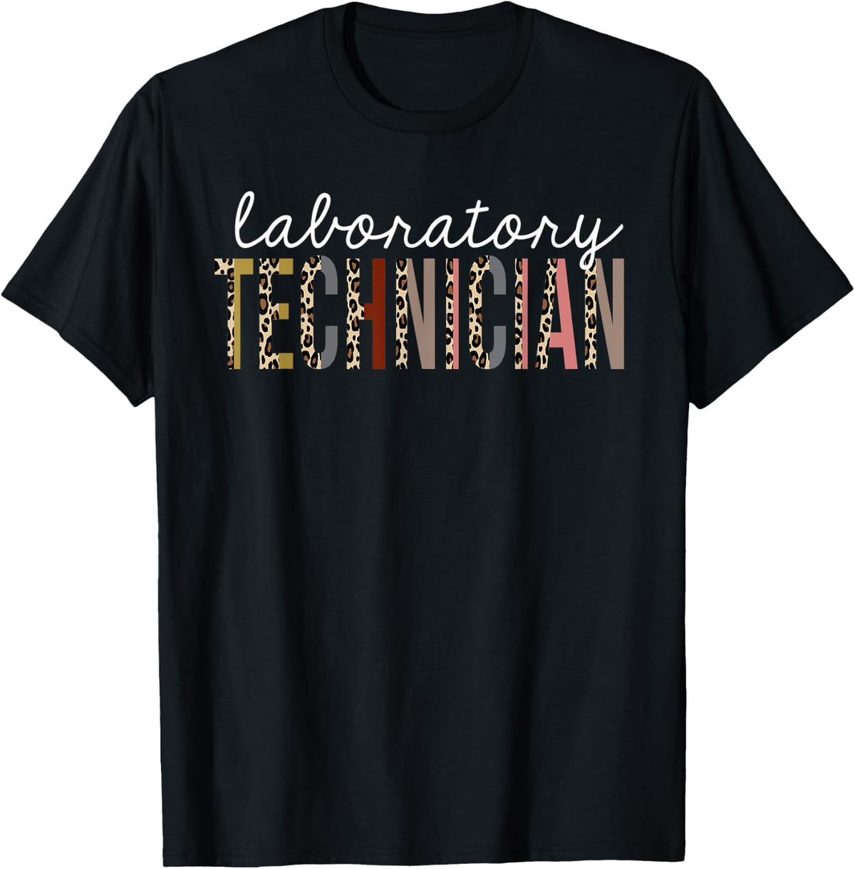 Laboratory Technician Leopard Print Funny Appreciation Apparel Streetwear Style Fan Favorite