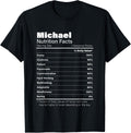 Michael Nutrition Personalized Name Funny Apparel | US Best Seller