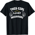 Fun Graphic-This Girl Loves Missouri Apparel | Premium Quality | High CTR Boost