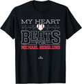My Heart Beats for Michael Berglund Prospect Baseball Fan Apparel | US Best Seller