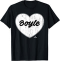 Distressed Heart Michael Boyle Prospect Baseball Fan Gear Apparel | Viral Streetwear Style