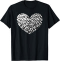 Black Leopard Heart Pattern Cheetah Print White Gray Apparel Viral TikTok Find Fan Favorite