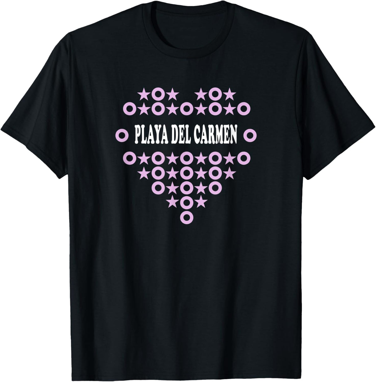 Playa Del Carmen Pink Heart A Great Place Apparel | Google Shopping Optimized | Top Rated Comfort