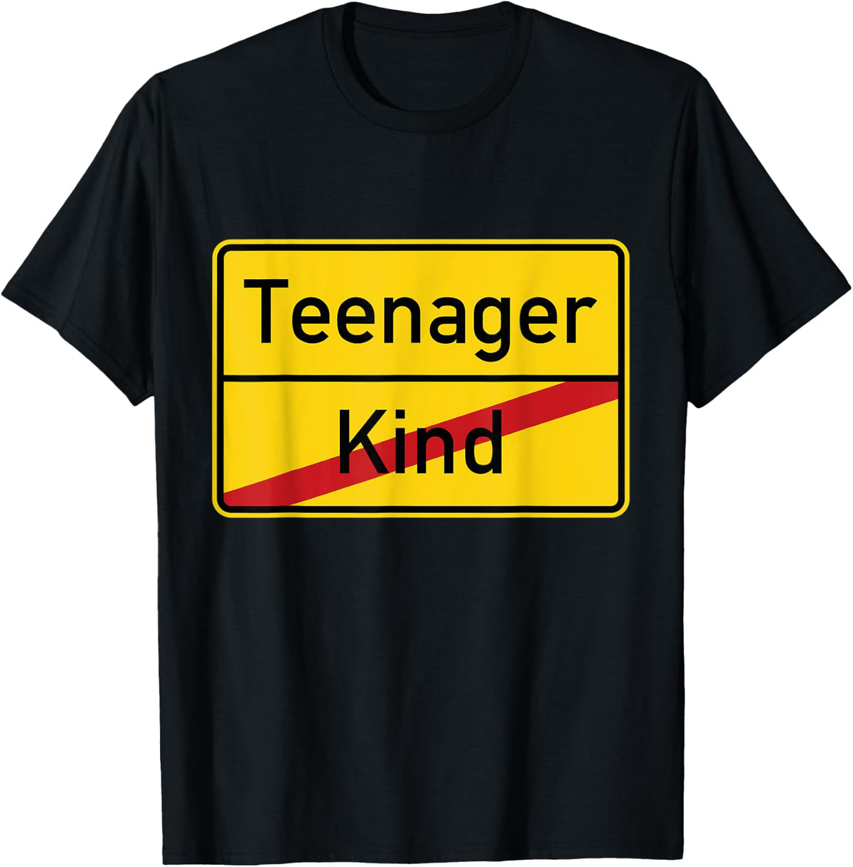 Child Teenager Place Sign - Childhood Puberty Gift Teenie Apparel | Trending 2025 | Daily Wear Essential