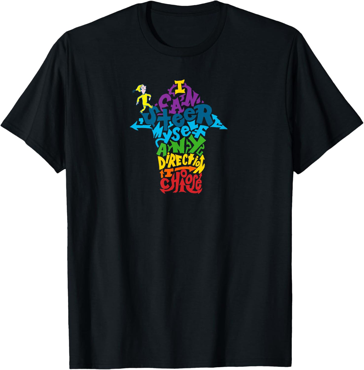 Dr. Seuss Oh The Places You'll Go - Any Direction T-shirt T-Shirt | Google Shopping Optimized | Customer Favorite