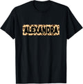 Funny Alexandra Leopard Print Personalized Name Alexandra Apparel Comfort Fit Fan Favorite