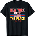 NYC The Place I Lov New York City Girl Men and Women Outfit Apparel | Premium Quality | Daily Wear Essential