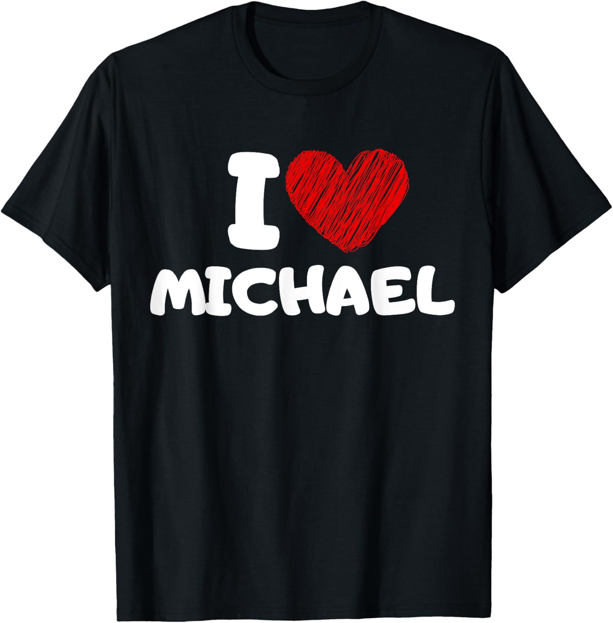 I Love Michael, I Heart Michael Family lover Apparel | US Best Seller