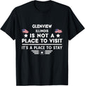 Glenview Illinois Place to stay USA Town Home City Apparel | Bestseller Style | Perfect Gift Choice