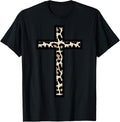 Funny Cheetah Print Leopard Animal Cross Jesus Design Apparel Comfort Fit Fan Favorite