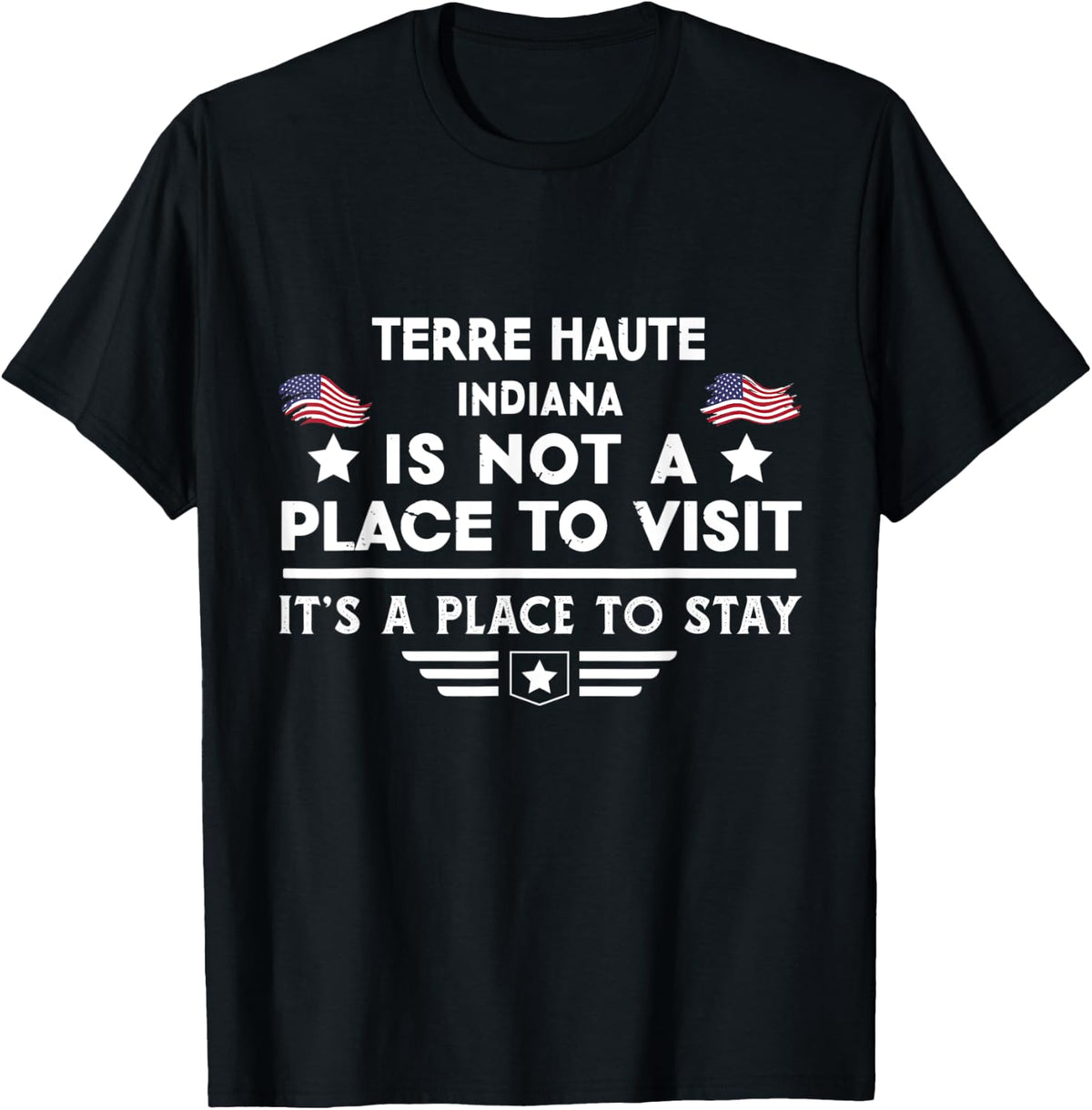 Terre Haute Indiana Place to stay USA Town Home City Apparel | Google Shopping Optimized | Aesthetic Casual Look