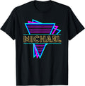First Name Michael Neon Girl Custom Birthday Apparel | Viral Streetwear Style