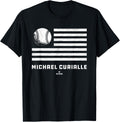 Flag Stripes Michael Curialle Prospect Baseball Fan Gear Apparel | Trending 2025