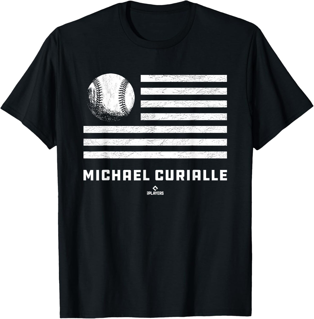 Flag Stripes Michael Curialle Prospect Baseball Fan Gear Apparel | Trending 2025