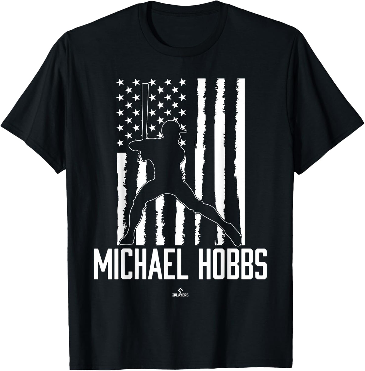 Distressed Flag Swing Michael Hobbs Prospect Baseball Fan Apparel | Trending 2025