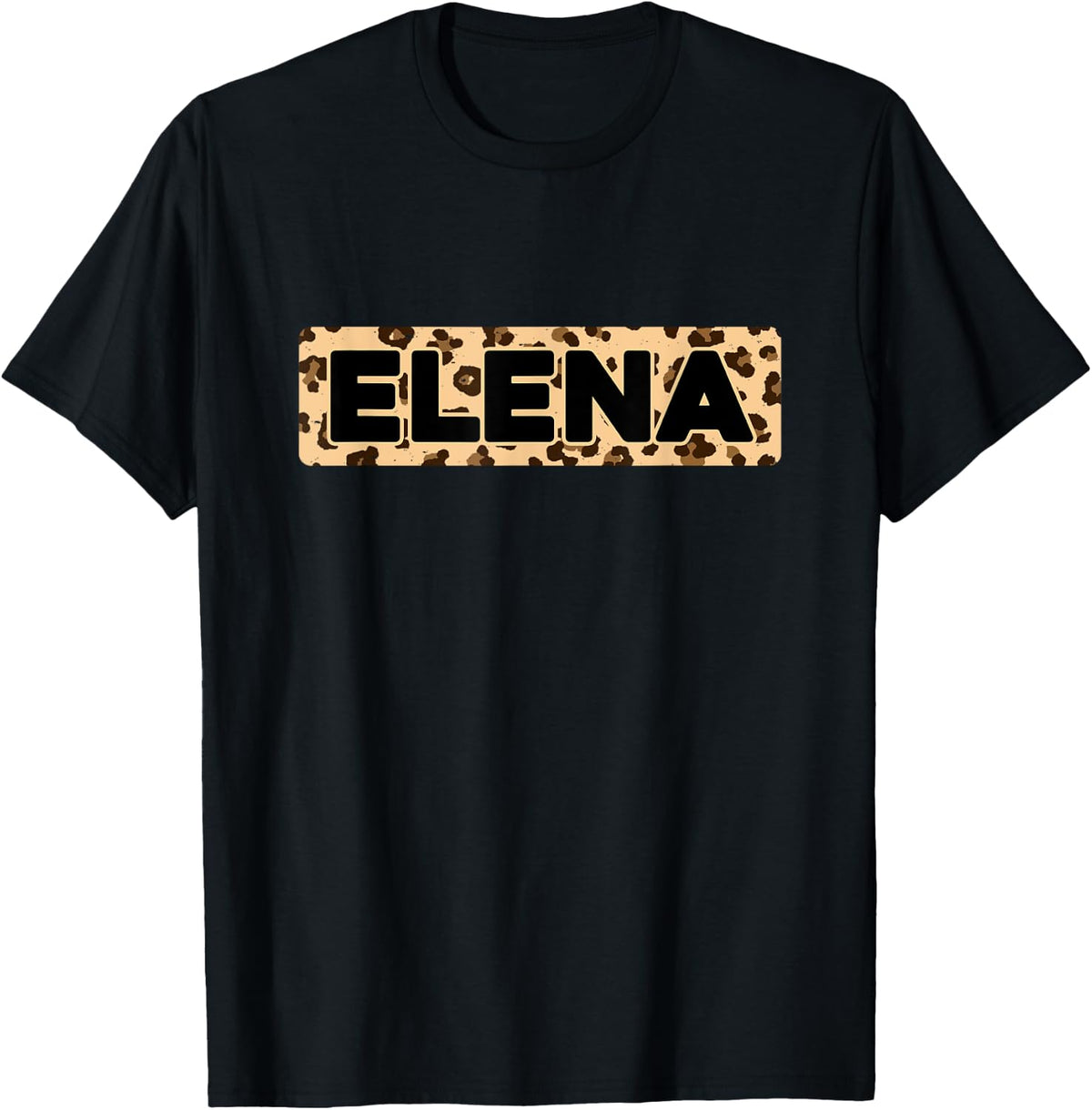 Funny Elena Leopard Print Personalized Name Elena Apparel Trending US Everyday Wear