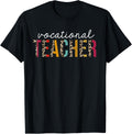 Vocational Teacher Life Leopard Educator Appreciation Apparel Viral TikTok Find Hot Right Now